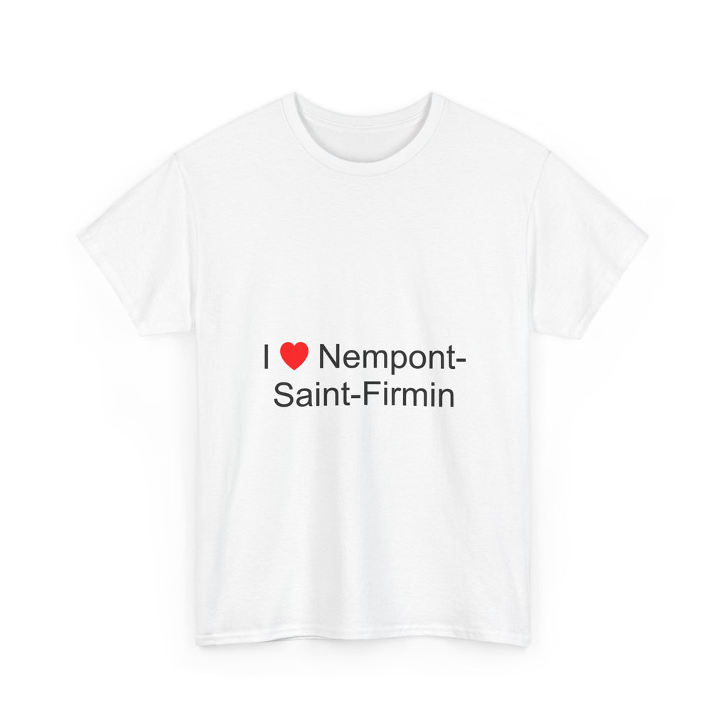 T-shirt I love nempont-saint-firmin