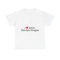 T-shirt I love saint-dié-des-vosges