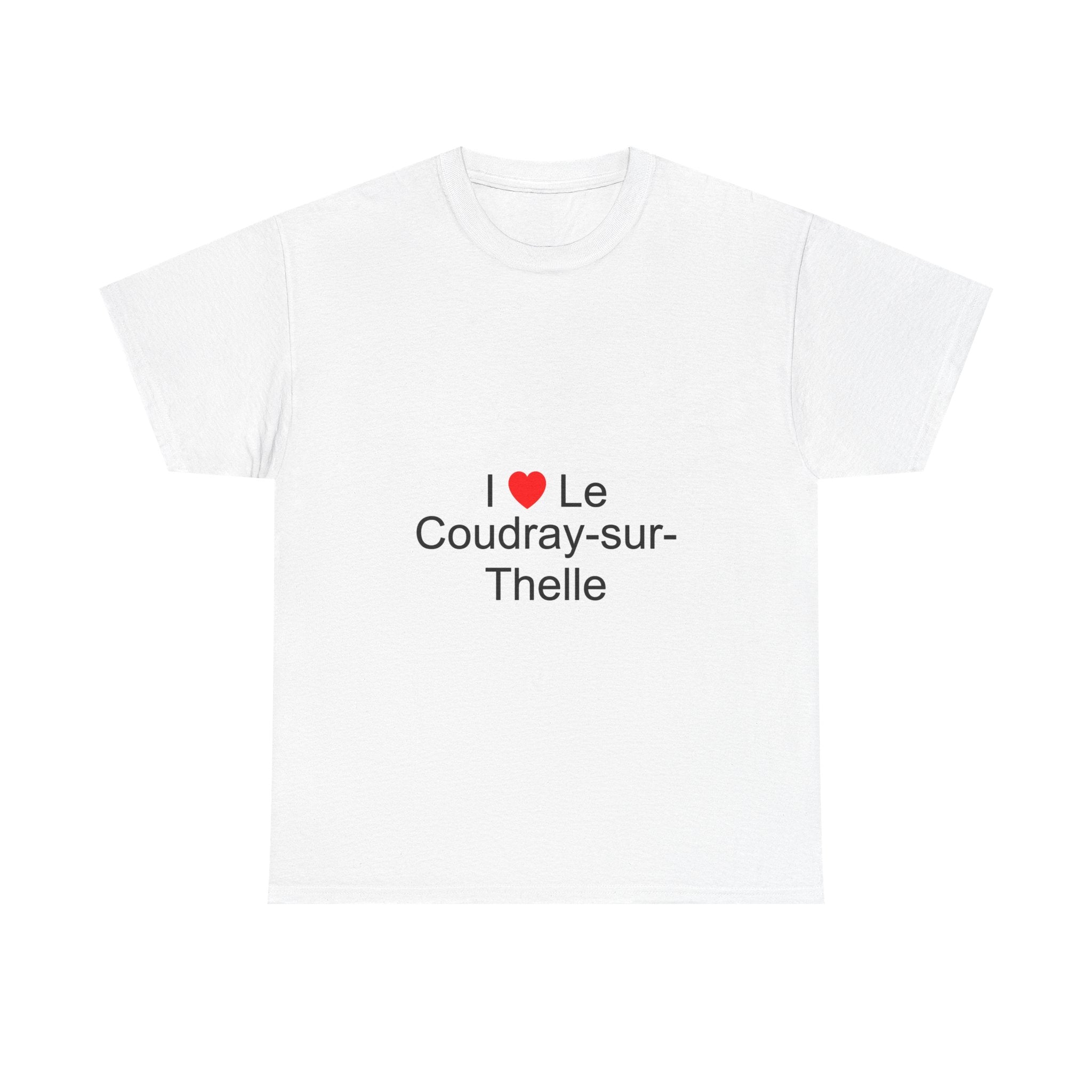 T-shirt I love le coudray-sur-thelle