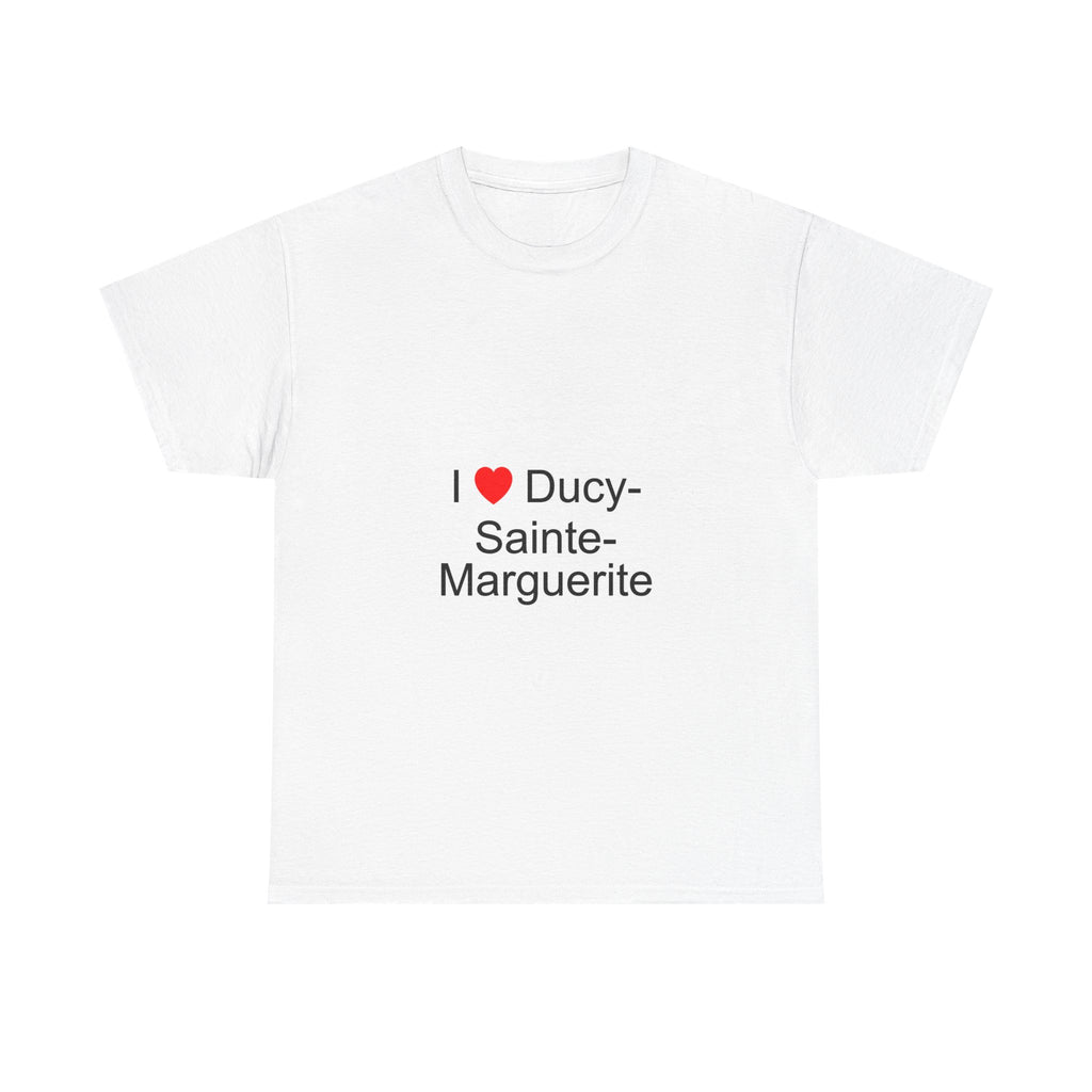 T-shirt I love ducy-sainte-marguerite
