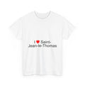 T-shirt I love saint-jean-le-thomas