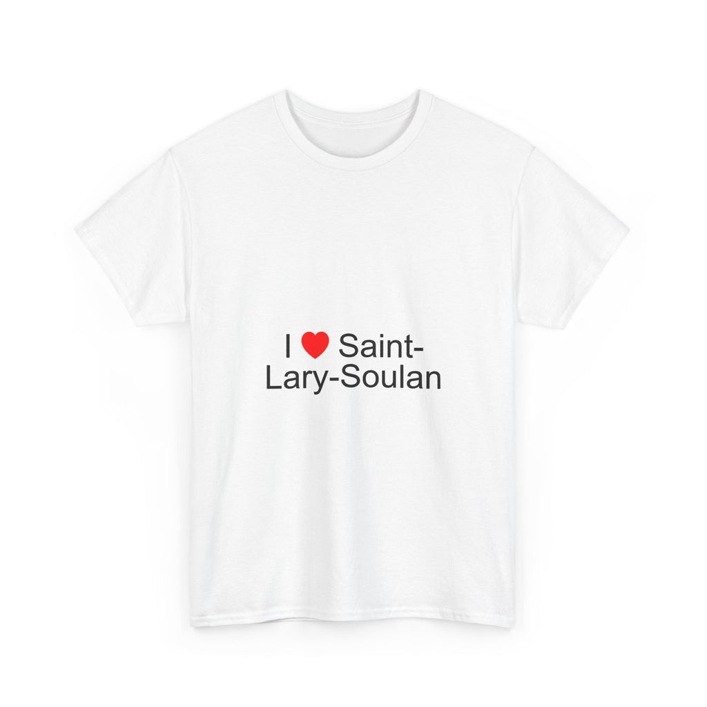 T-shirt I love saint-lary-soulan