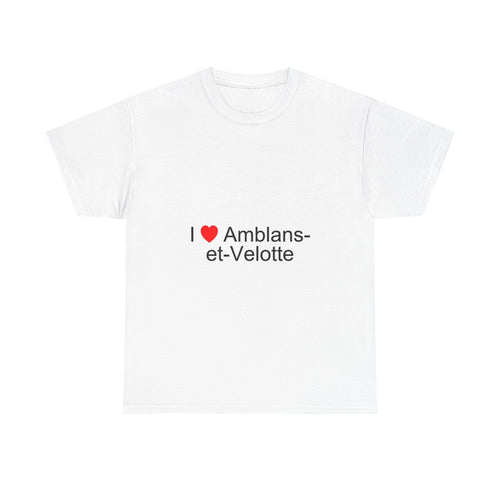 T-shirt I love amblans-et-velotte