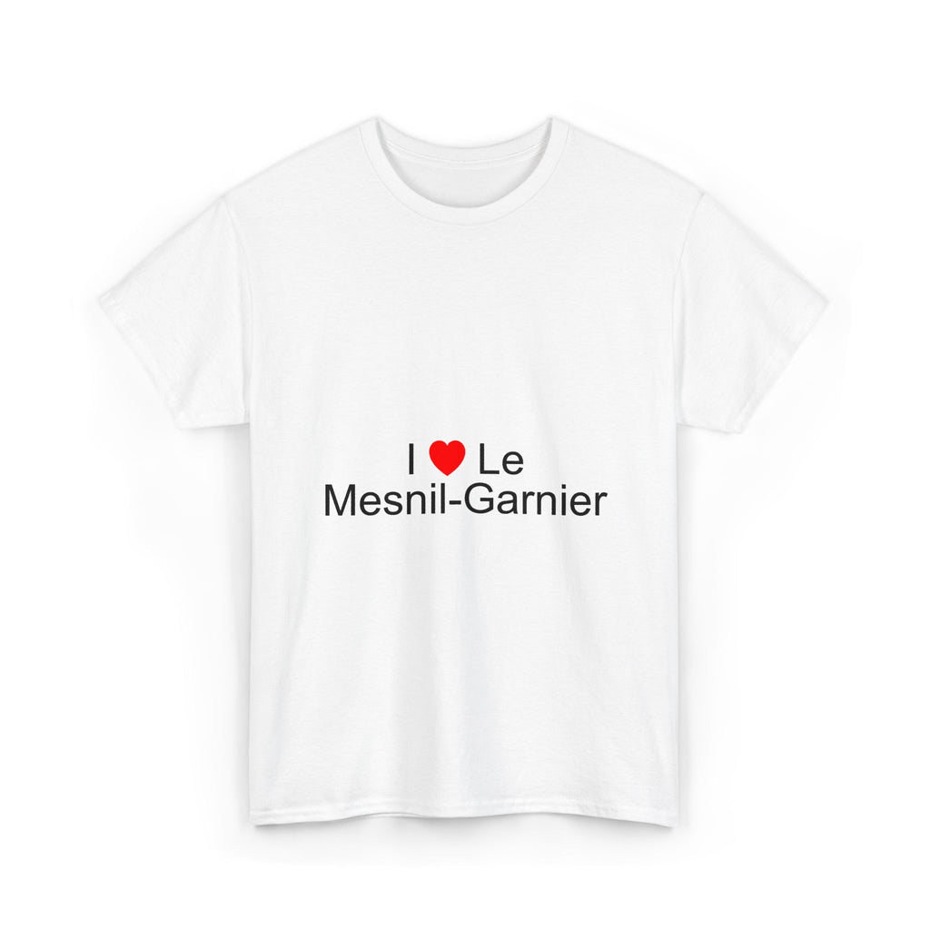 T-shirt I love le mesnil-garnier