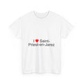 T-shirt I love saint-priest-en-jarez