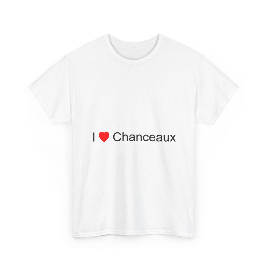 T-shirt I love chanceaux