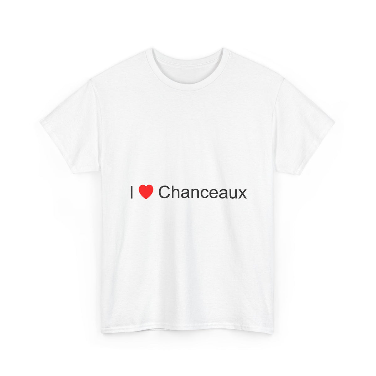T-shirt I love chanceaux