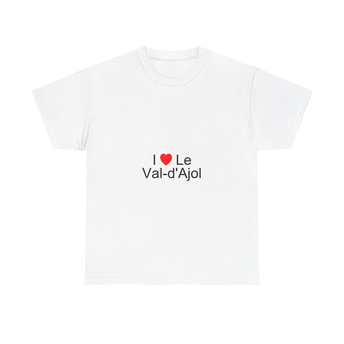 T-shirt I love le val-d'ajol