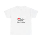 T-shirt I love Saint-Pierre-Bénouville