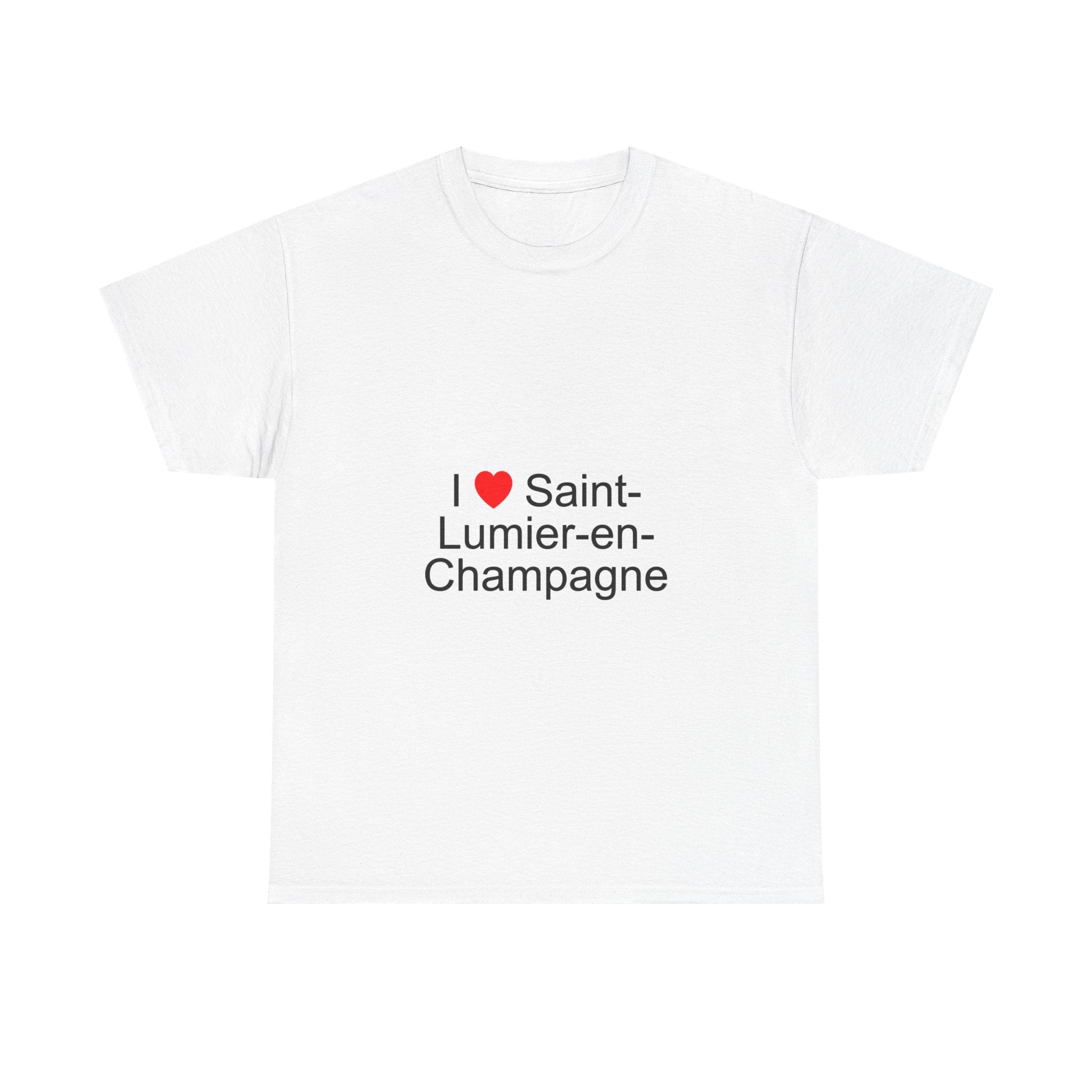 T-shirt I love saint-lumier-en-champagne