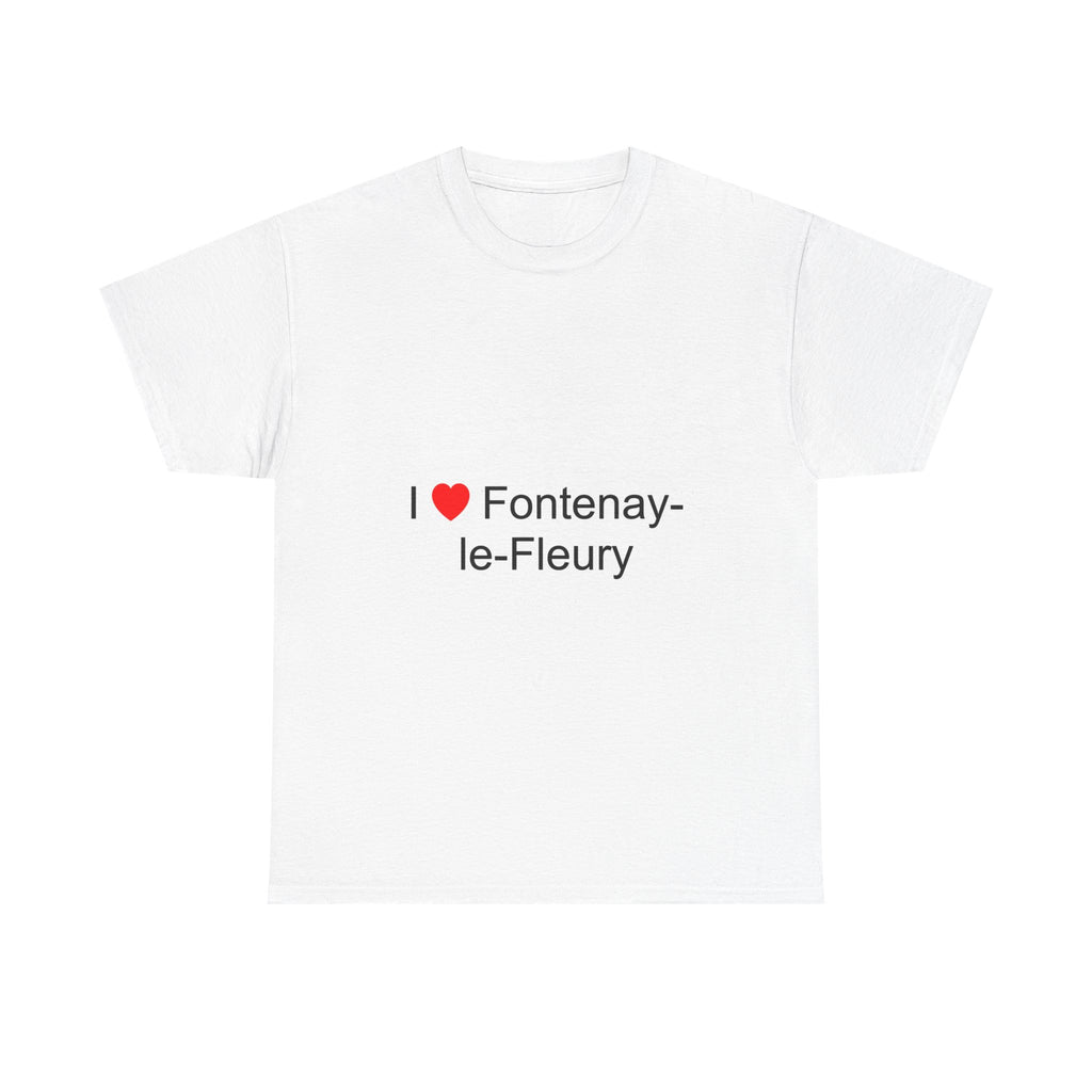 T-shirt I love fontenay-le-fleury