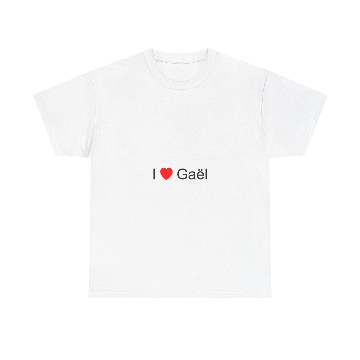 T-shirt I love gaël