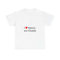 T-shirt I love nancy-sur-cluses