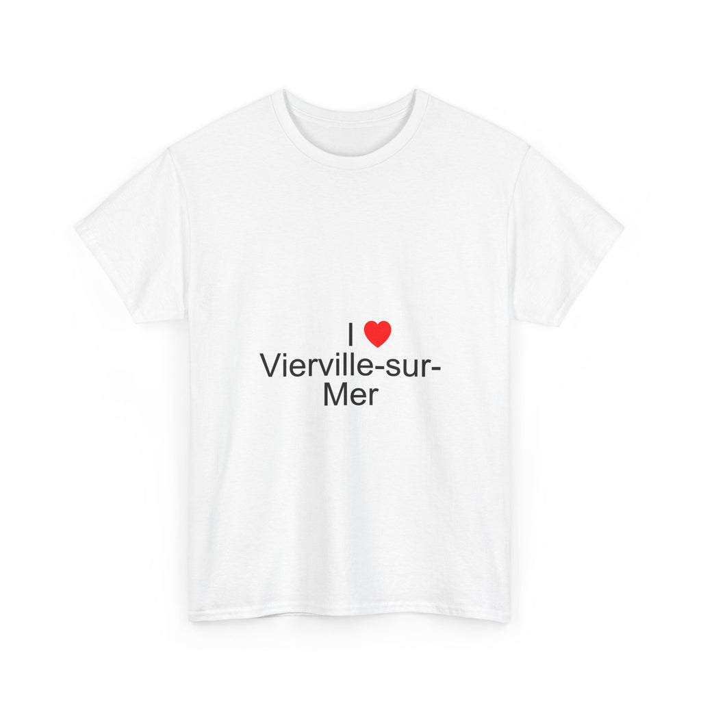 T-shirt I love vierville-sur-mer
