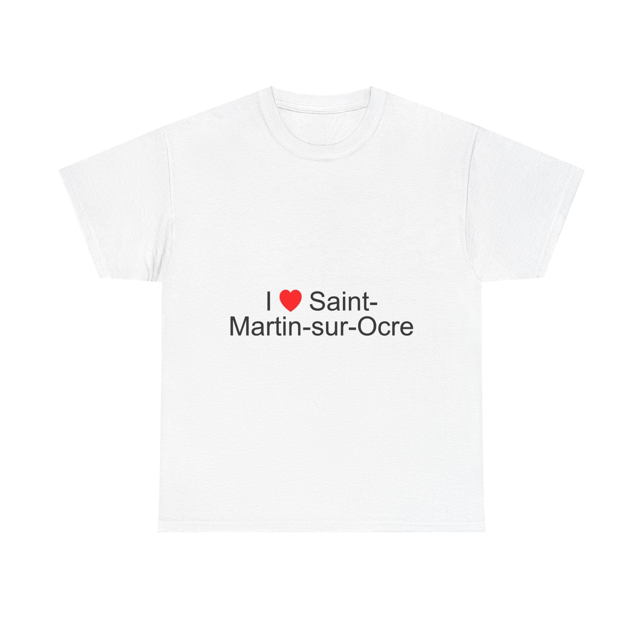 T-shirt I love saint-martin-sur-ocre