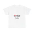 T-shirt I love sainte-beuve-en-rivière