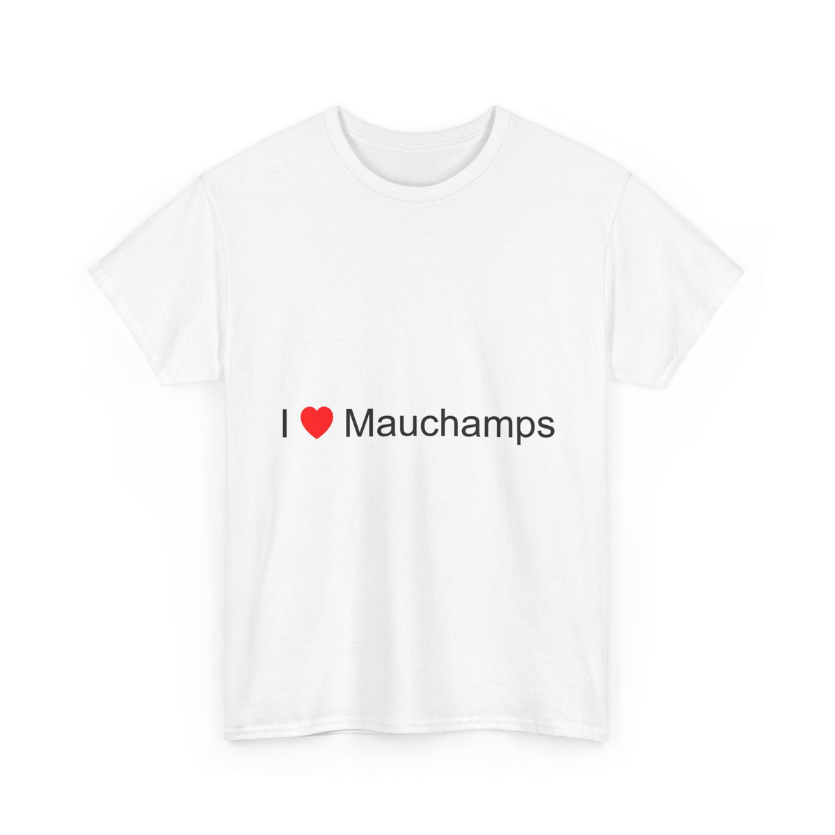 T-shirt I love mauchamps