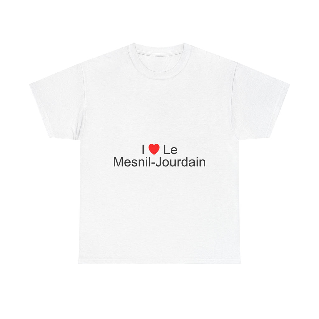 T-shirt I love le mesnil-jourdain