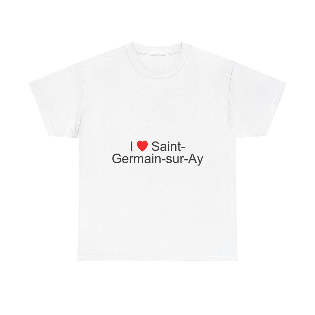 T-shirt I love saint-germain-sur-ay