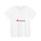 T-shirt I love Hyères - cadeau souvenir Var par Citeeshirt