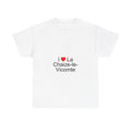 T-shirt I love la chaize-le-vicomte