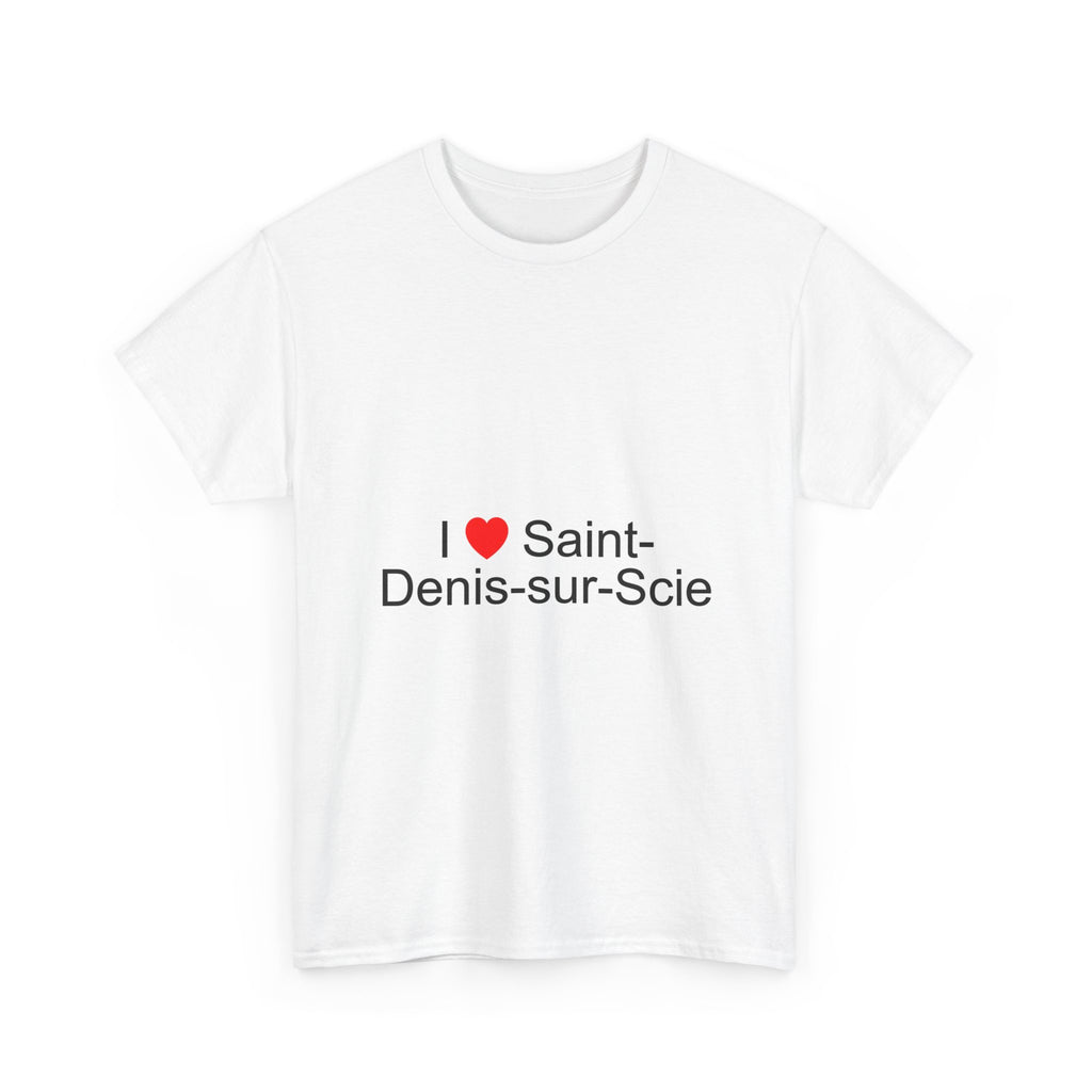 T-shirt I love saint-denis-sur-scie