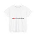 T-shirt I love Condamine (01)