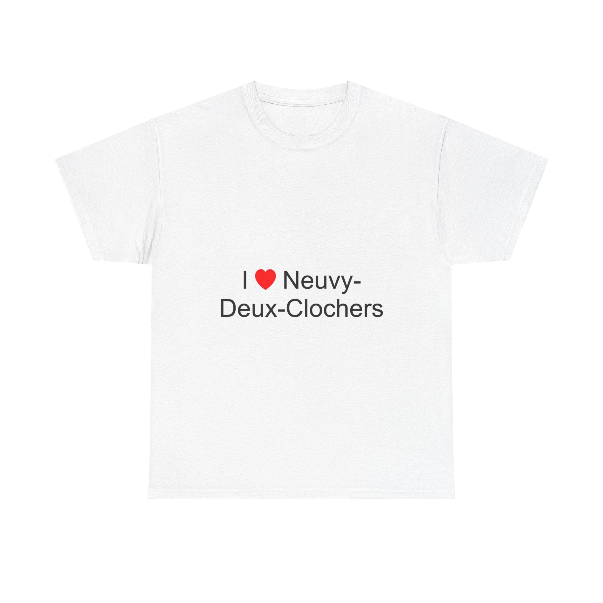 T-shirt I love neuvy-deux-clochers
