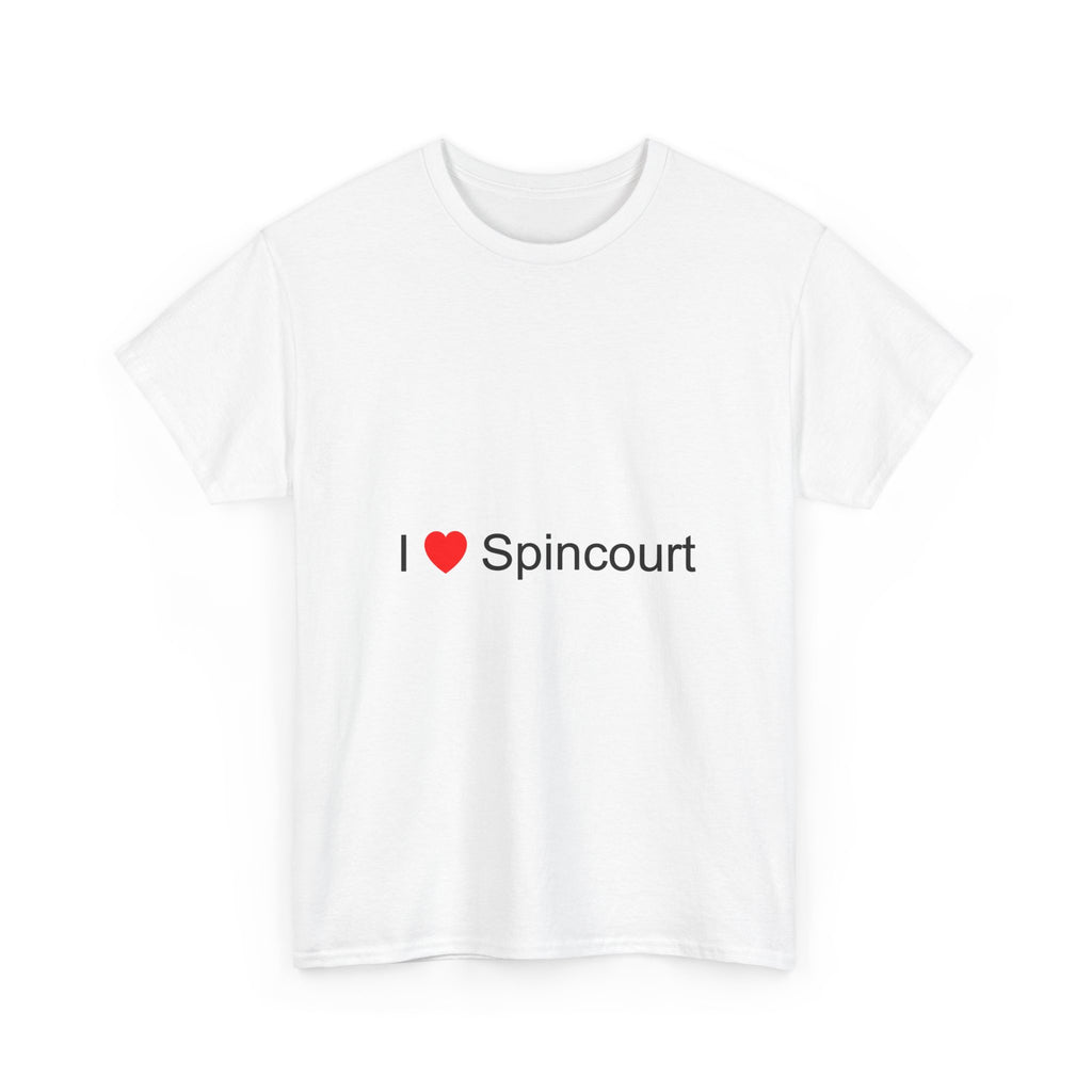 T-shirt I love spincourt