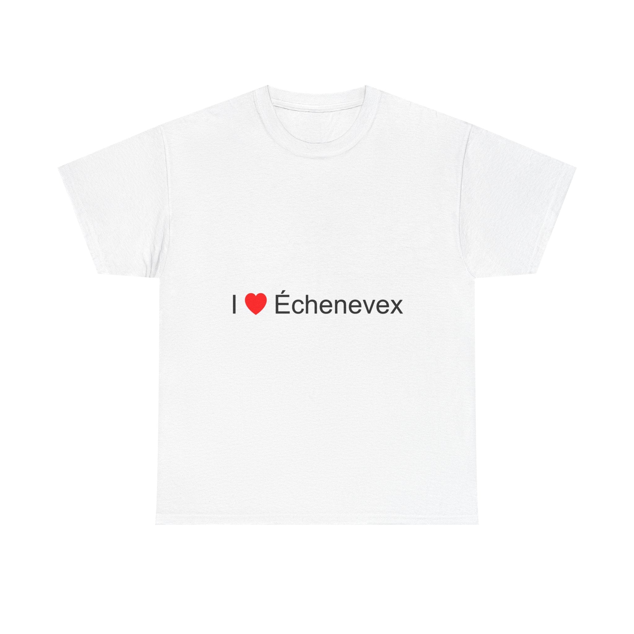 T-shirt I love échenevex