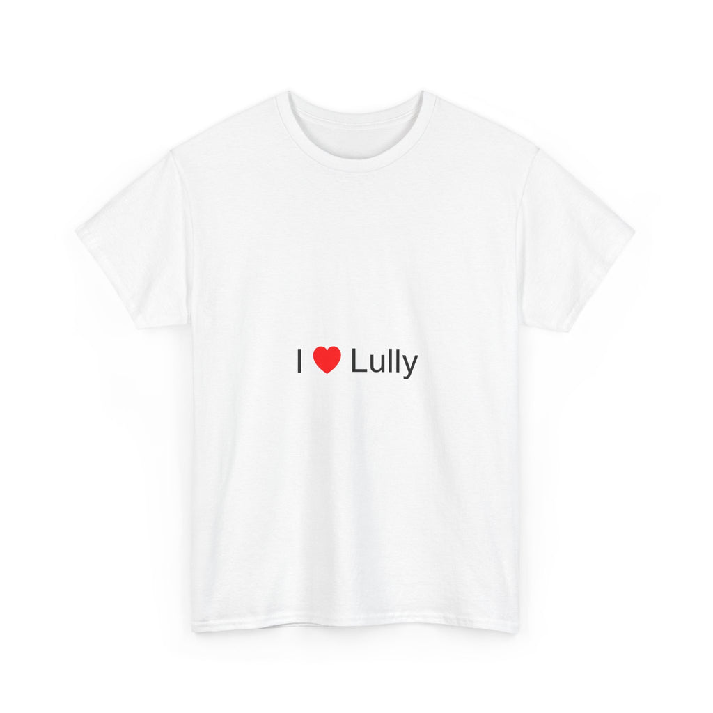 T-shirt I love lully