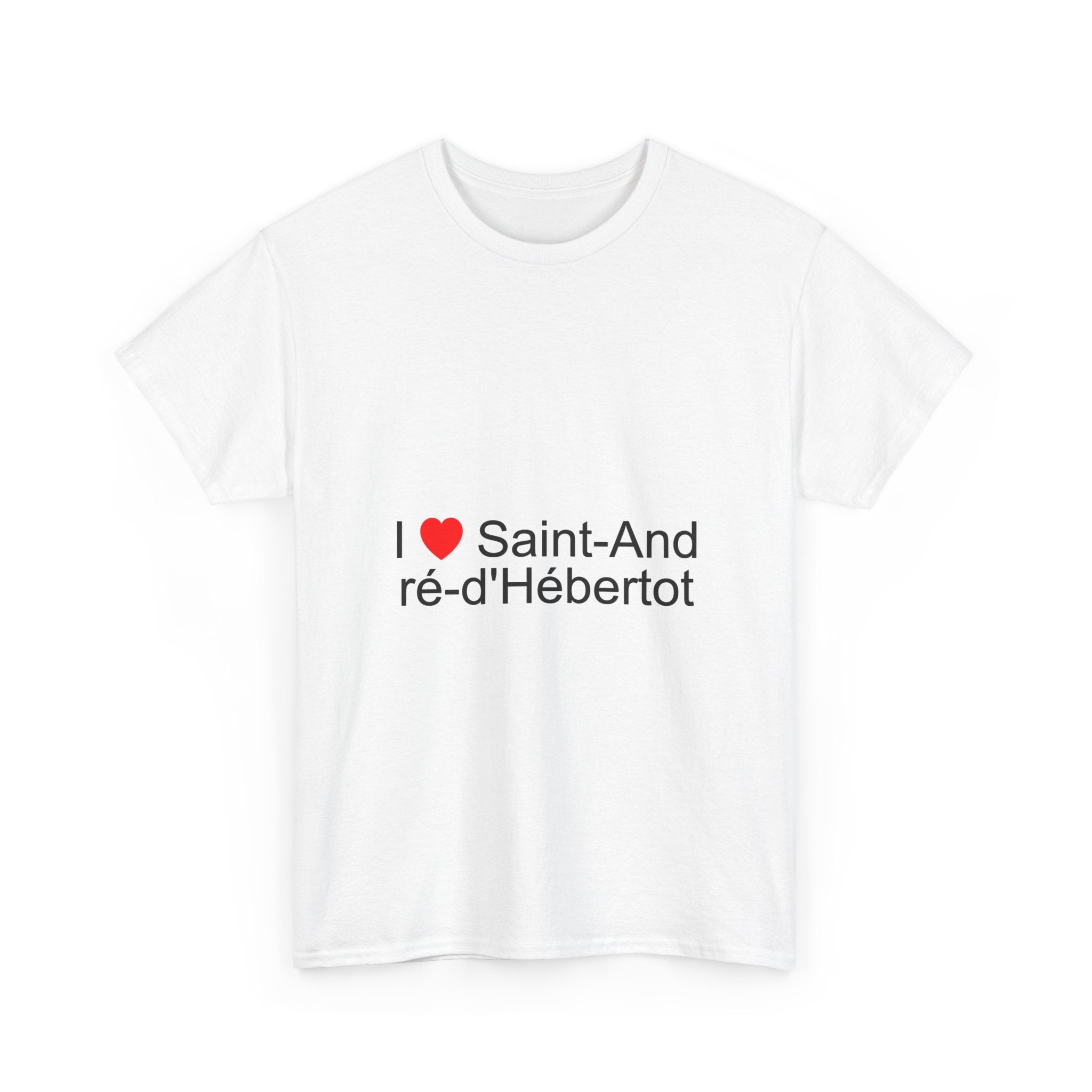 T-shirt I love saint-andré-d'hébertot
