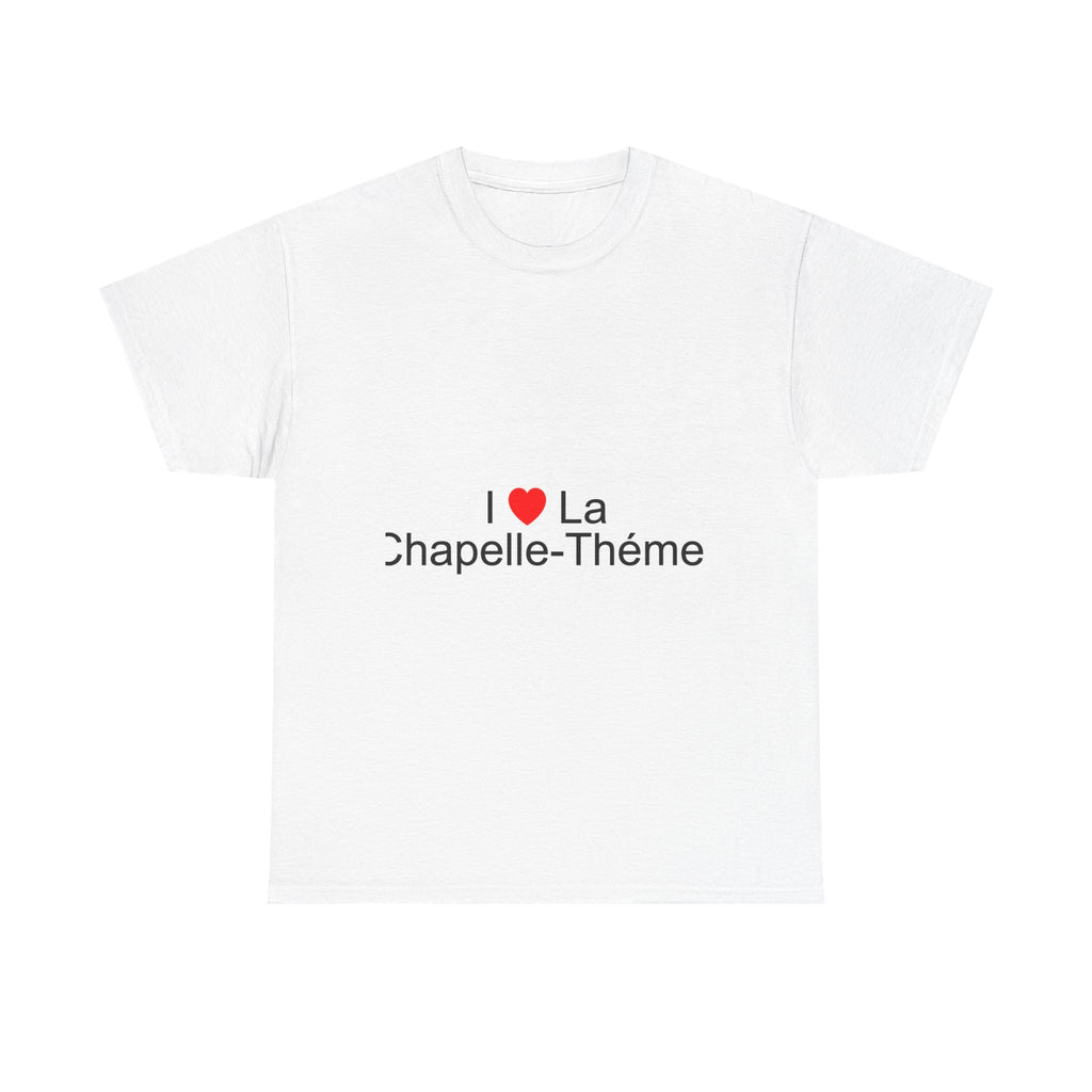 T-shirt I love la chapelle-thémer