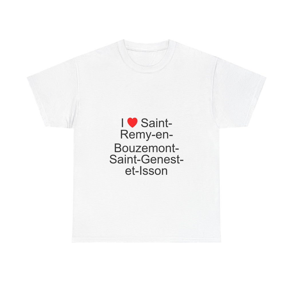T-shirt I love saint-remy-en-bouzemont-saint-genest-et-isson