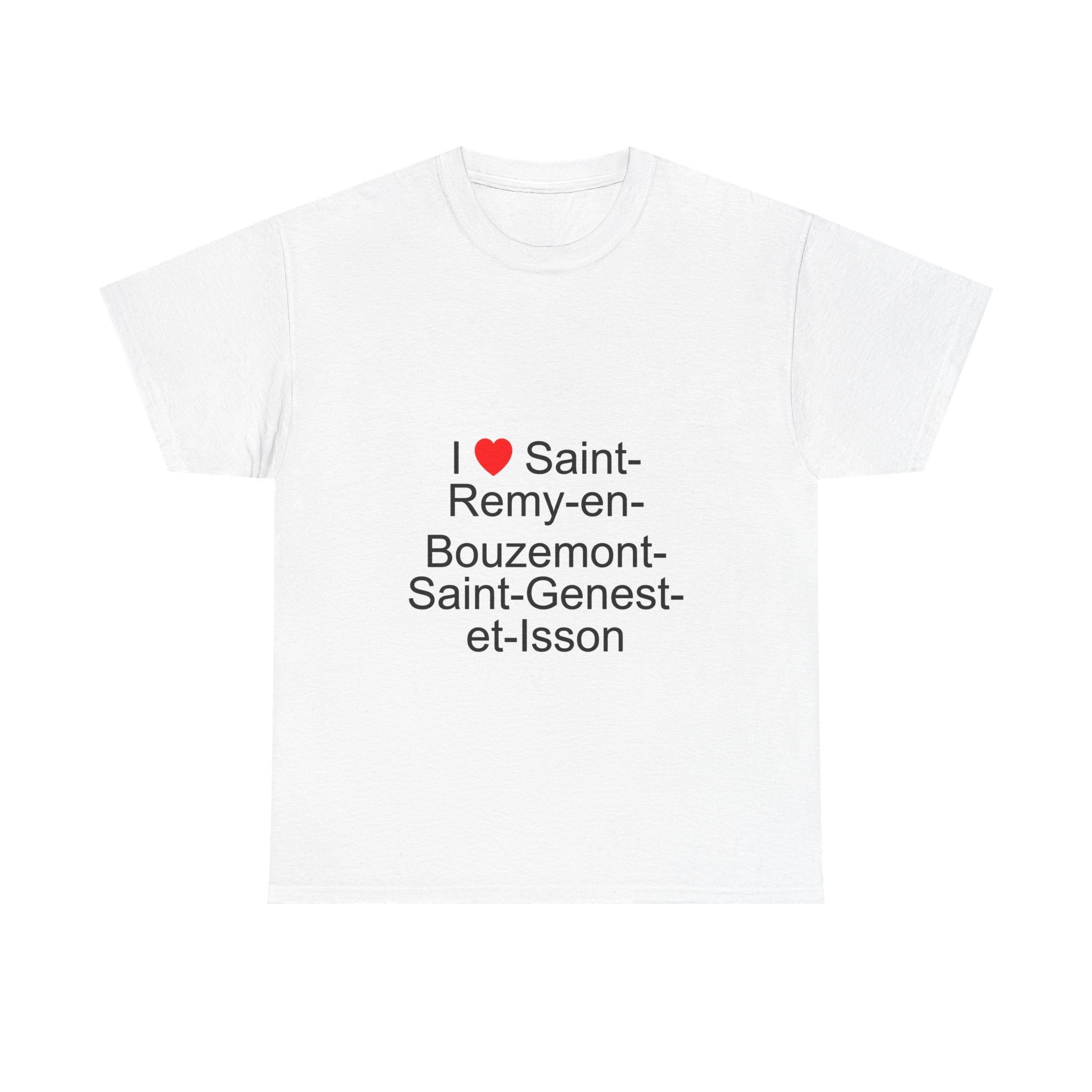 T-shirt I love saint-remy-en-bouzemont-saint-genest-et-isson