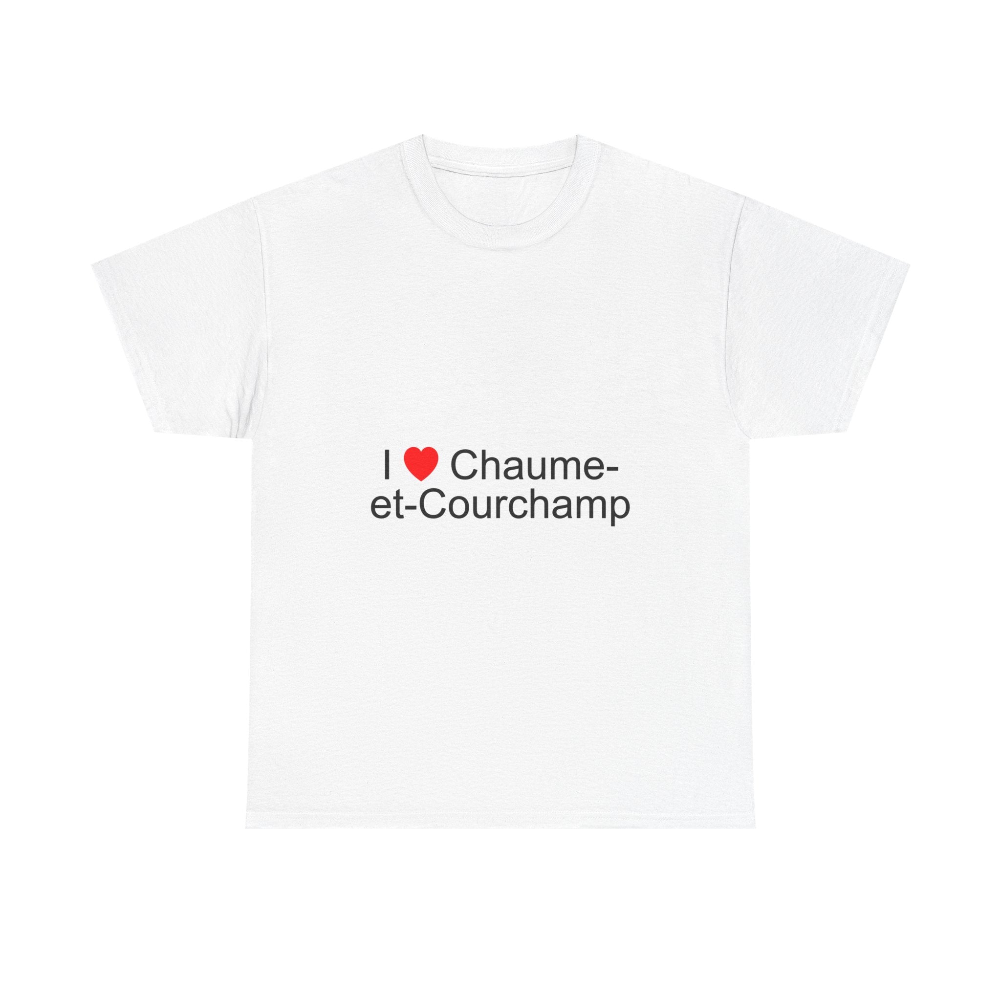 T-shirt I love chaume-et-courchamp