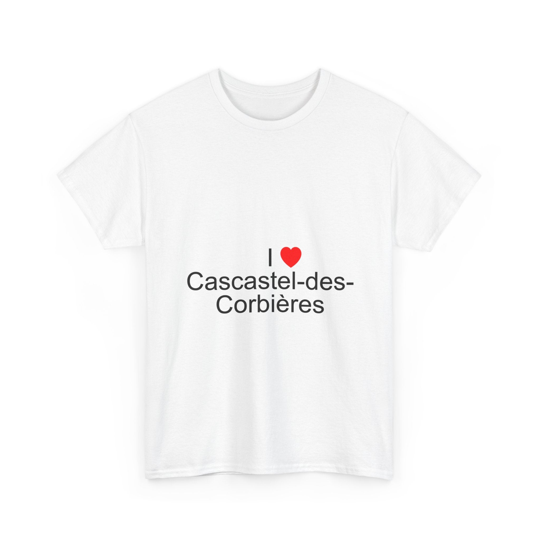 T-shirt I love cascastel-des-corbières