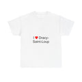 T-shirt I love dracy-saint-loup