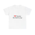 T-shirt I love fleurey-lès-saint-loup