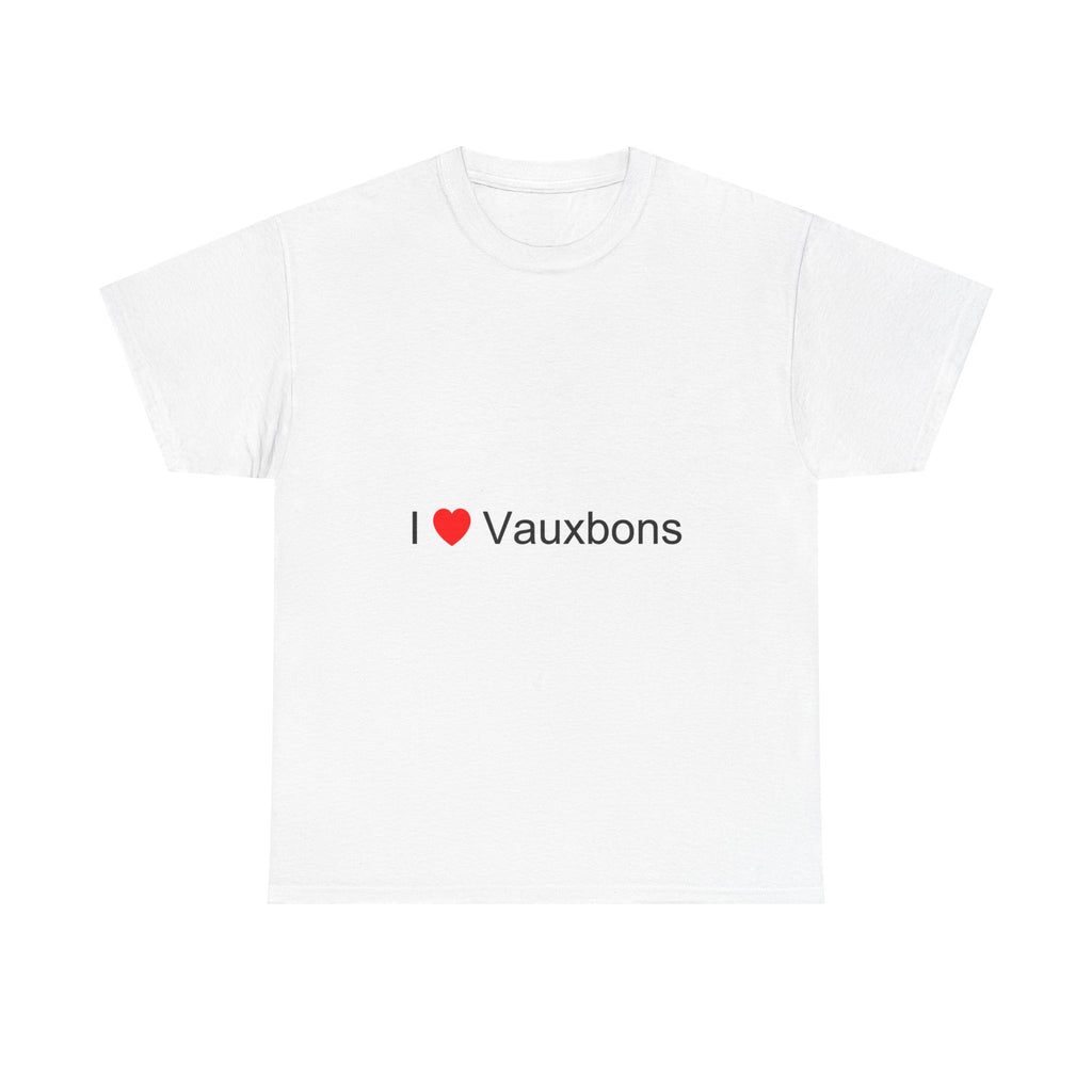 T-shirt I love vauxbons