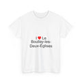 T-shirt I love le boullay-les-deux-églises