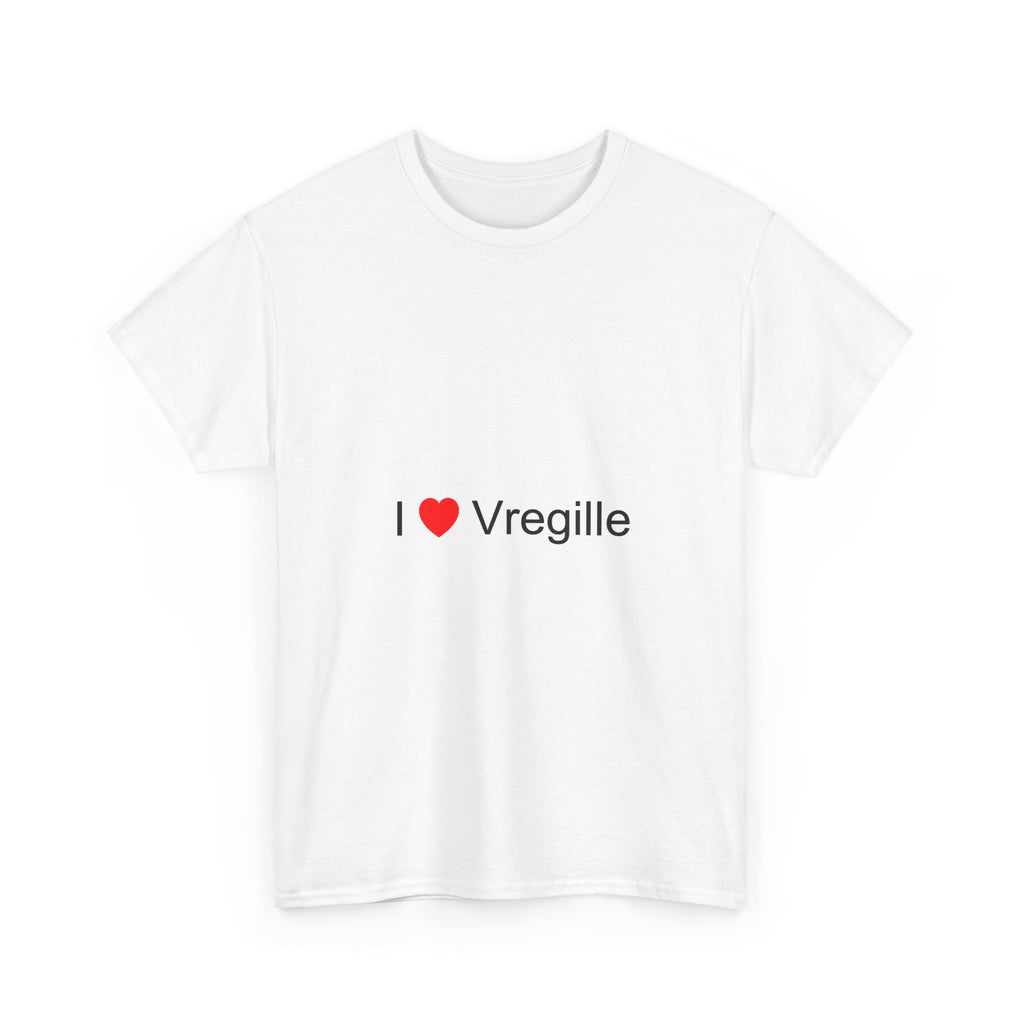 T-shirt I love vregille