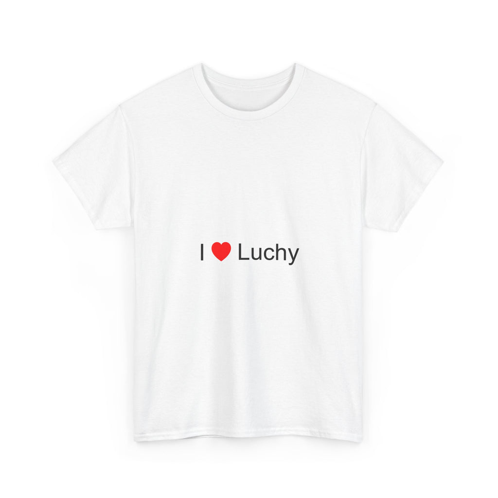 T-shirt I love luchy