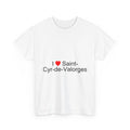 T-shirt I love Saint-Cyr-de-Valorges