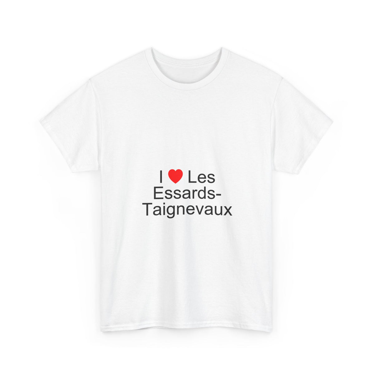 T-shirt I love les essards-taignevaux