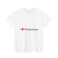 T-shirt I love pecqueuse