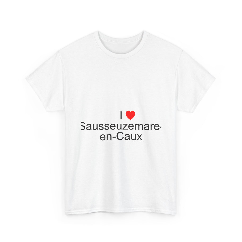 T-shirt I love sausseuzemare-en-caux