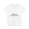 T-shirt I love saint-privat-du-fau