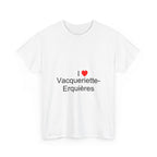 T-shirt I love Vacqueriette-Erquières