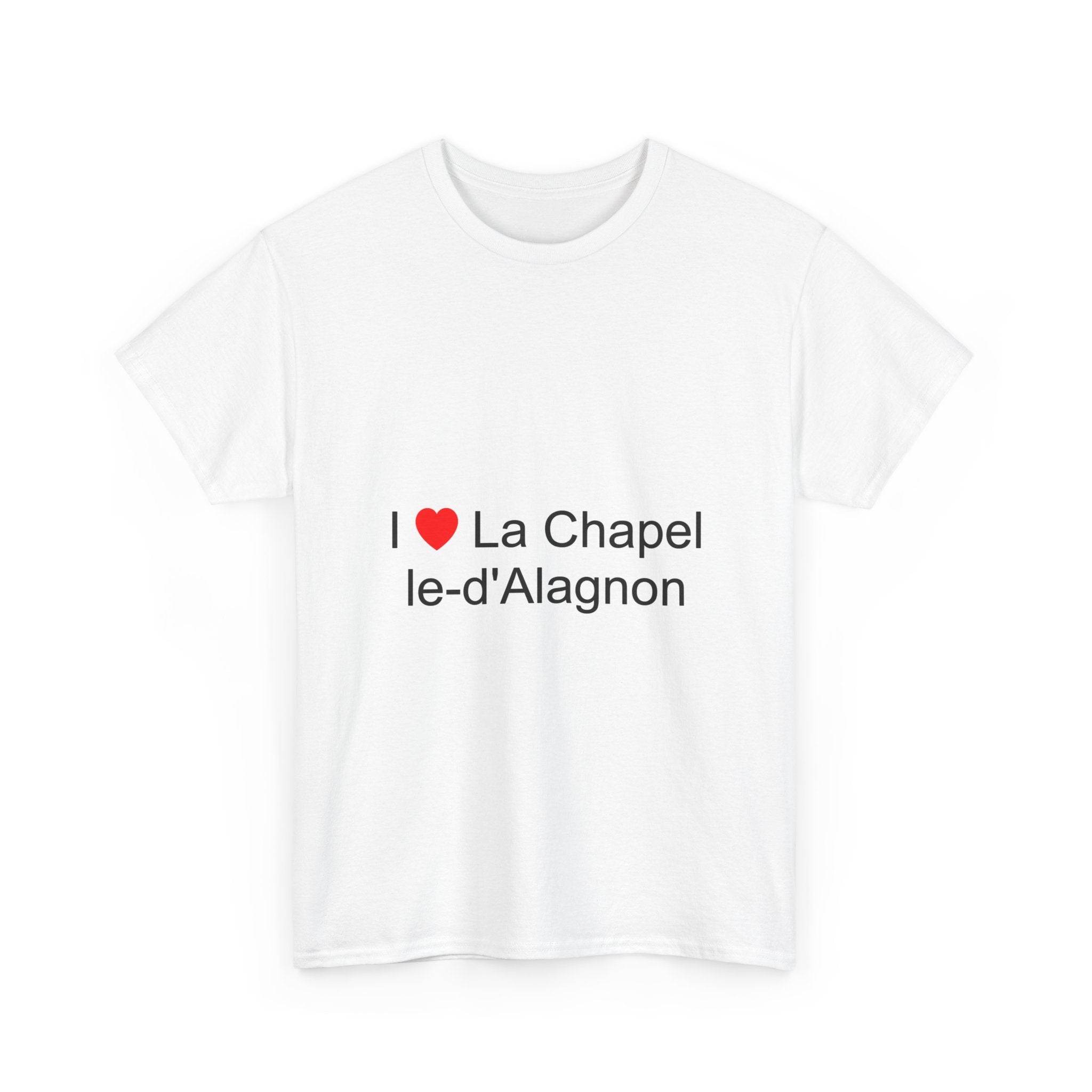 T-shirt I love la chapelle-d'alagnon
